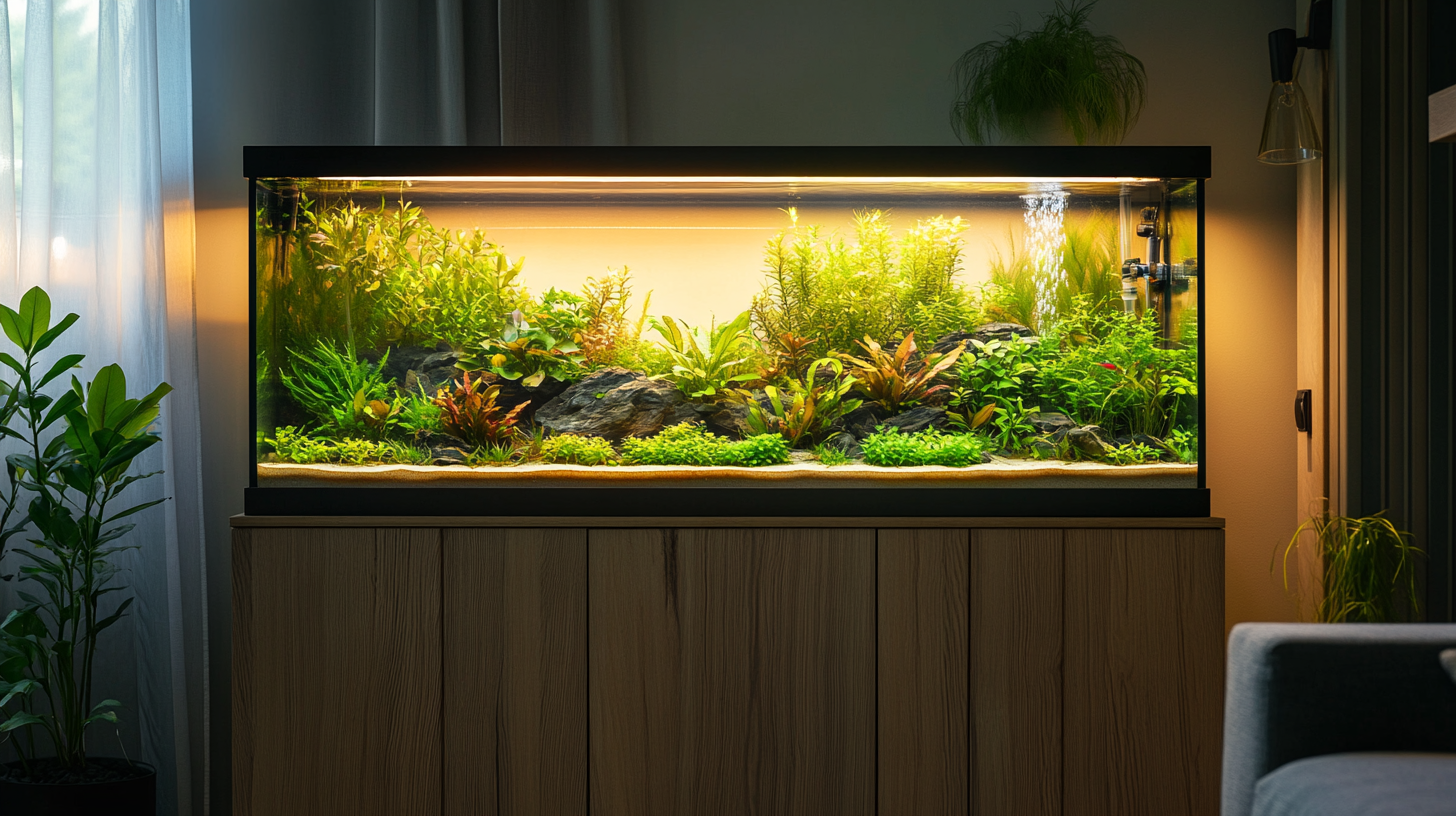 Aquarium einrichten