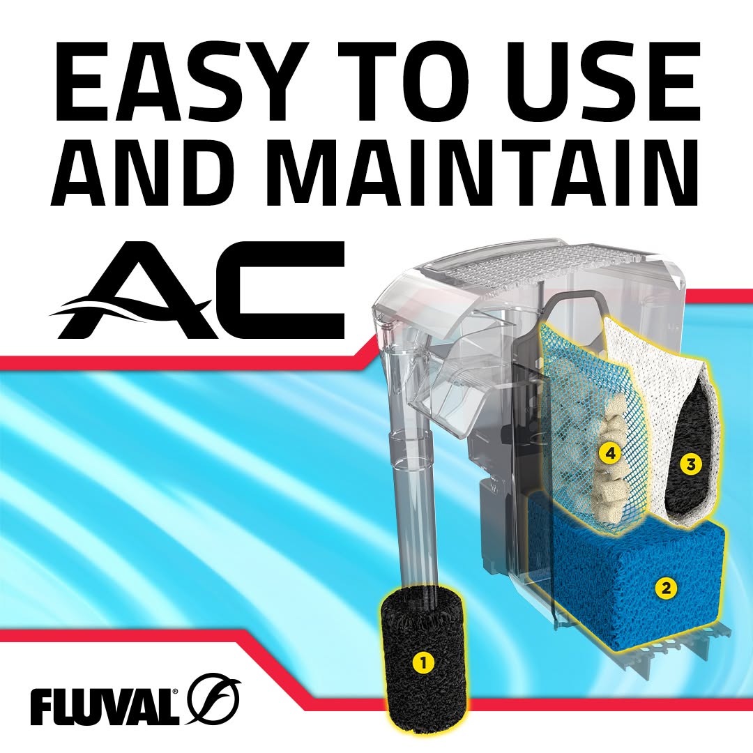 Fluval AC Series: Clip-on-Filter mit überarbeiteter Medienkammer