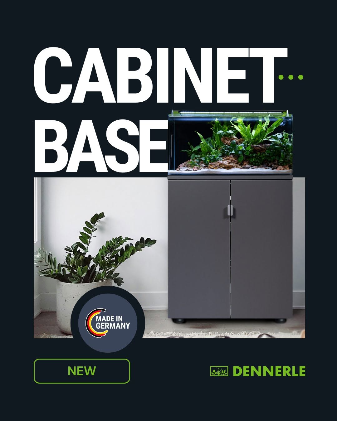 Dennerle Cabinet Base: Neue Unterschränke für Nano Cube und Nano Tank