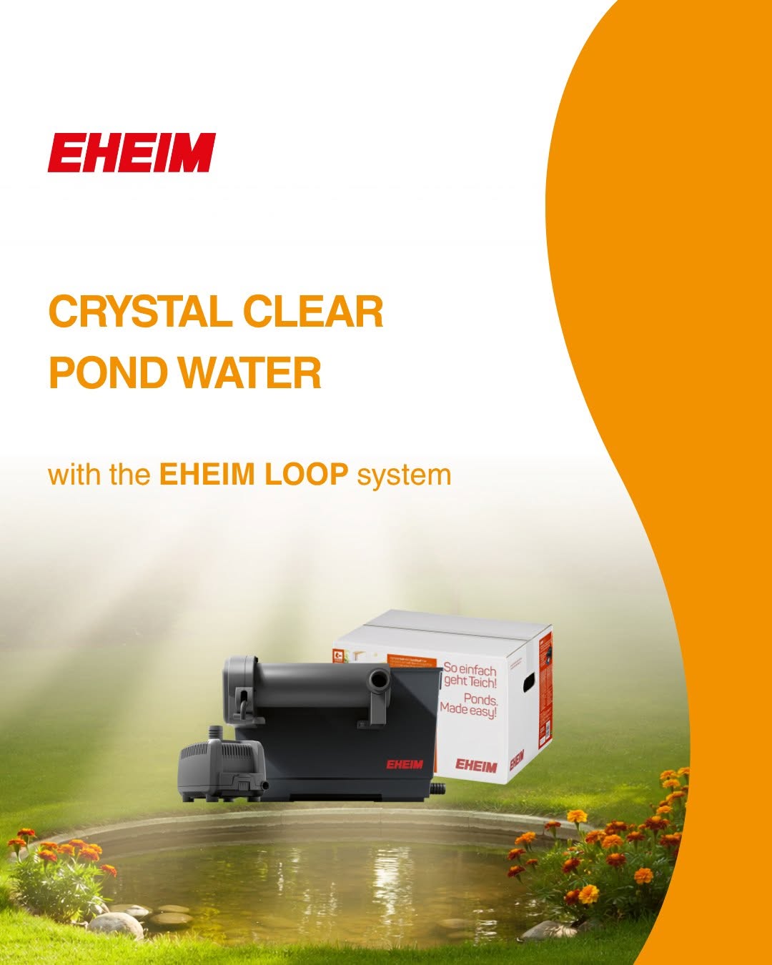 EHEIM LOOP: Neue Teichfilteranlage mit Kombifiltration